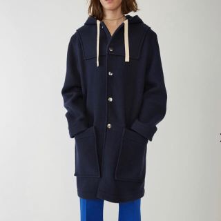 アクネ(ACNE)のAcnestudios アグネストゥディオス　ダッフルコート　ダークブルー(ダッフルコート)