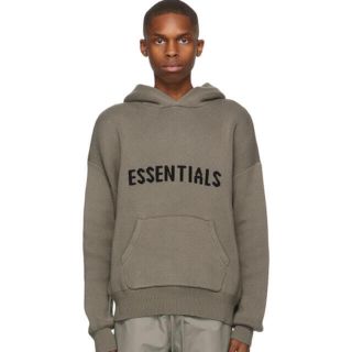 フィアオブゴッド(FEAR OF GOD)のESSENTIALS ニット パーカー トープ(パーカー)