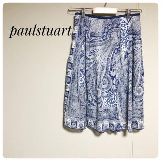 ポールスチュアート(Paul Stuart)の【アスカ様専用】paulstuart 柄スカート(ミニスカート)