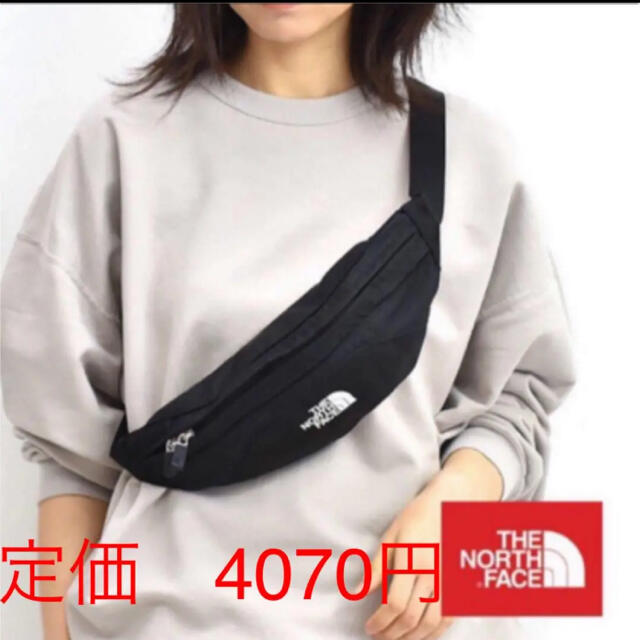 THE NORTH FACE(ザノースフェイス)の【未開封新品】ノースフェイス　ボディバック　黒色 1.5L  刺繍ロゴ　男女兼用 レディースのバッグ(ボディバッグ/ウエストポーチ)の商品写真