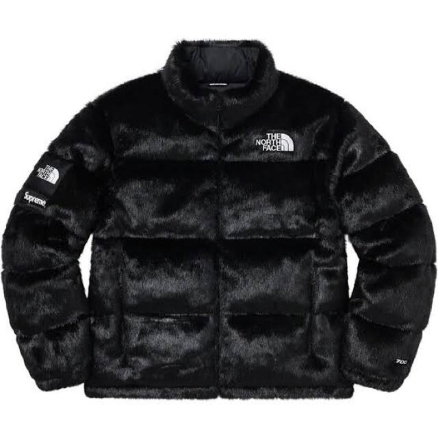 supreme the north face faux fur Nuptse M