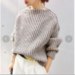 イエナ(IENA)のIENA chere British wool pullover (ニット/セーター)