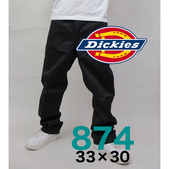 DICKIES ワークパンツOriginal 874 33✖️30 black | フリマアプリ ラクマ