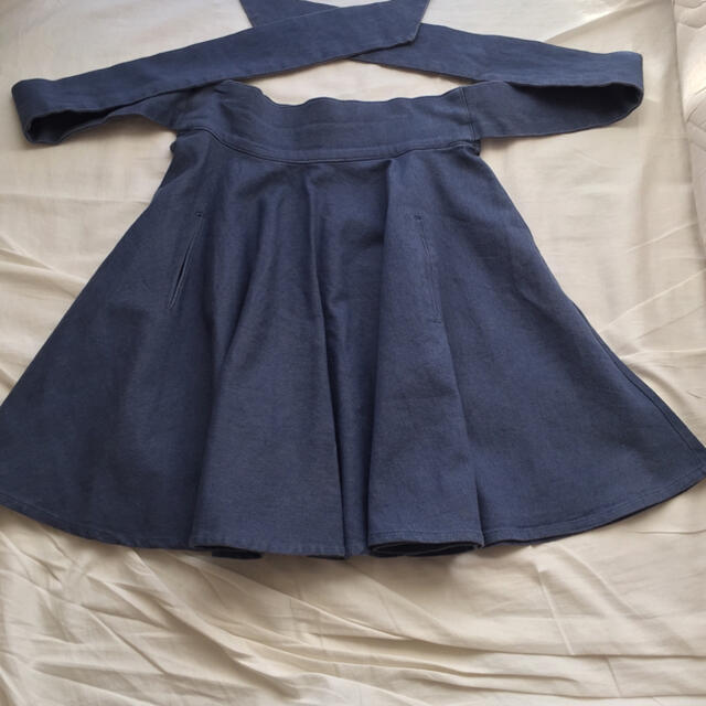 SNIDEL(スナイデル)のスカート　フレアスカート　デニム レディースのスカート(ひざ丈スカート)の商品写真