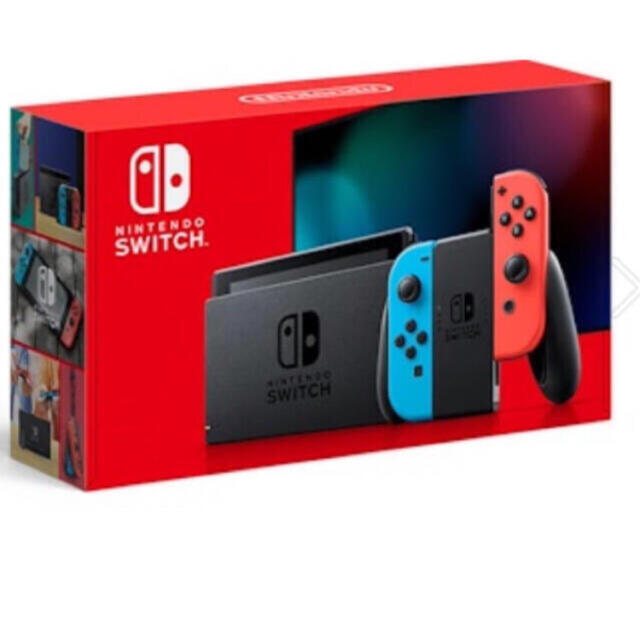 Nintendo Switch(ニンテンドースイッチ)の新品未開封　ニンテンドー スイッチ 本体 Nintendo Switch ネオン エンタメ/ホビーのゲームソフト/ゲーム機本体(家庭用ゲーム機本体)の商品写真