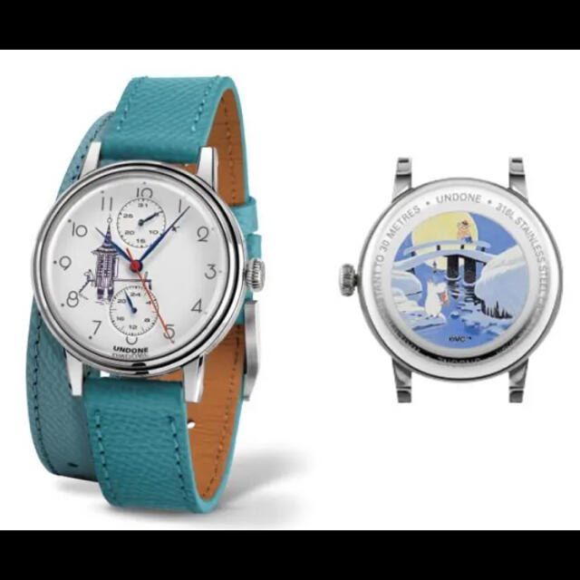 【超新作】 SEIKO - 定価29000円　ムーミン腕時計　75周年限定品　MOOMIN UNDONE 腕時計