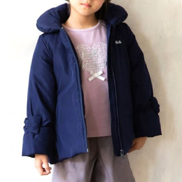 BeBe(ベベ)の最終値下げ☆新品 bebe 中綿コート130 キッズ/ベビー/マタニティのキッズ服女の子用(90cm~)(コート)の商品写真