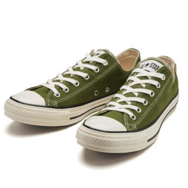CONVERSE(コンバース)のコンバース　converse hemp カーキ　グリーン　未使用 レディースの靴/シューズ(スニーカー)の商品写真