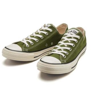 コンバース(CONVERSE)のコンバース　converse hemp カーキ　グリーン　未使用(スニーカー)