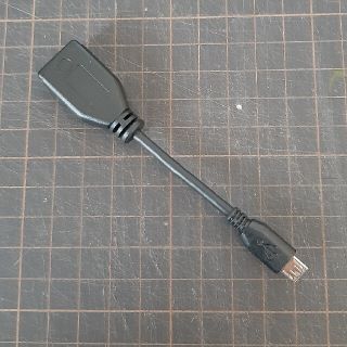 OTGケーブル USB-A to Micro-B(PC周辺機器)