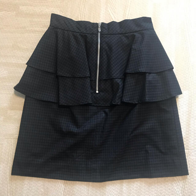 Swingle(スウィングル)のチェック♡ペプラムミニスカート レディースのスカート(ミニスカート)の商品写真