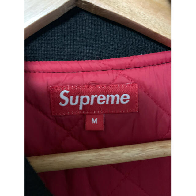 Supreme(シュプリーム)のSUPREME 12AW Independent Jacket 黒　ブルゾン メンズのジャケット/アウター(ブルゾン)の商品写真