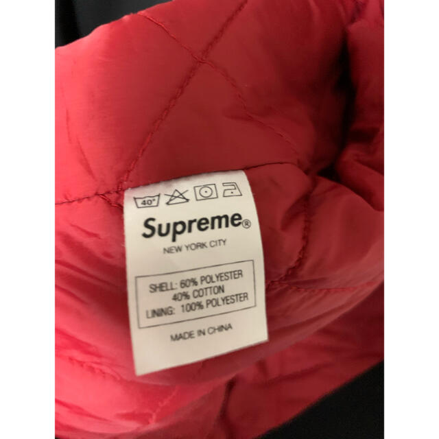 Supreme(シュプリーム)のSUPREME 12AW Independent Jacket 黒　ブルゾン メンズのジャケット/アウター(ブルゾン)の商品写真