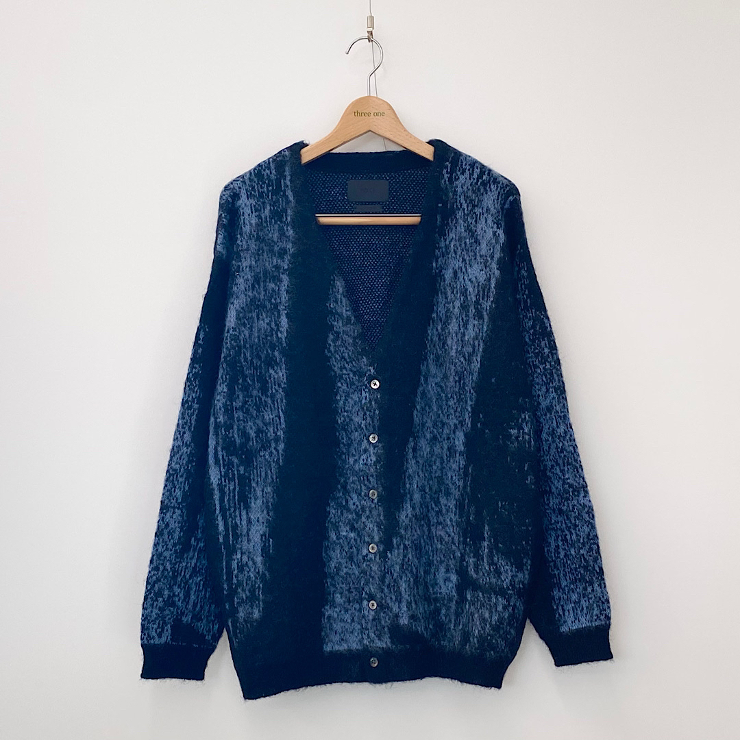AURALEE - 定価48400円YOKE JACQUARD MOHAIR CARDIGAN 新品の AURALEE - 定価48400円YOKE JACQUARD MOHAIR CARDIGAN 新品の
