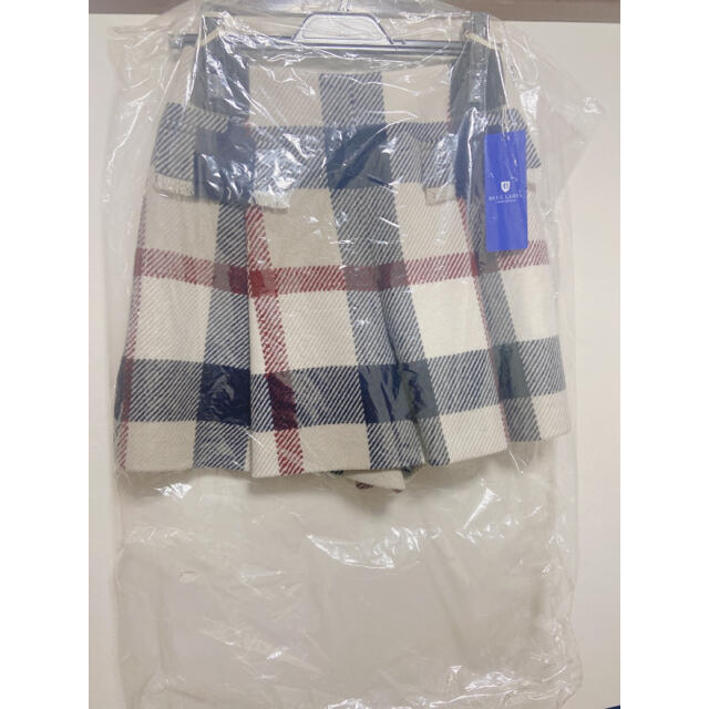 BURBERRY BLUE LABEL(バーバリーブルーレーベル)のクレストブリッジ　チェック　キュロット　38 レディースのパンツ(キュロット)の商品写真