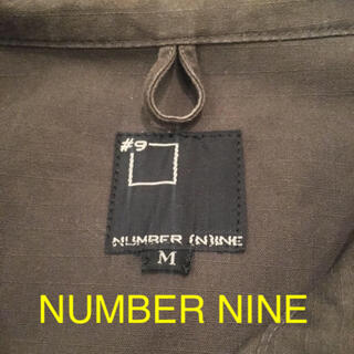 ナンバーナイン(NUMBER (N)INE)の●再値下●NUMBER NINE ナンバーナイン シャツ型ジャケット　M(カバーオール)