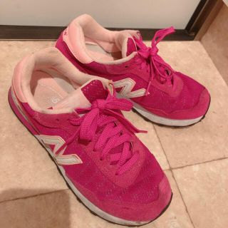 ニューバランス(New Balance)のあやくまさま♡専用！New Balance515♥ショッキングピンク(スニーカー)