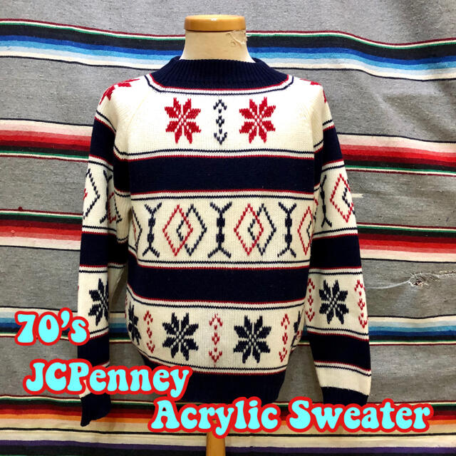 70’s JCPenney アクリル セーター