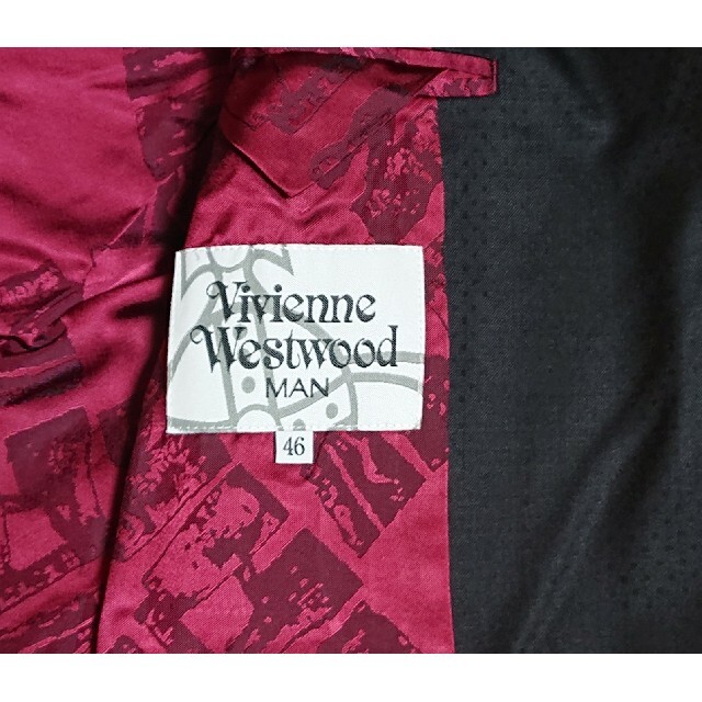 Vivienne Westwood(ヴィヴィアンウエストウッド)の良品 Vivienne Westwood  MAN テーラードジャケット  46 メンズのジャケット/アウター(テーラードジャケット)の商品写真