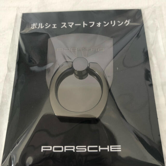 Porsche(ポルシェ)のポルシェ　スマートフォンリング　新品未使用 スマホ/家電/カメラのスマホアクセサリー(モバイルケース/カバー)の商品写真