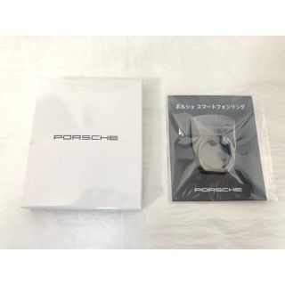 ポルシェ(Porsche)のポルシェ　スマートフォンリング　新品未使用(モバイルケース/カバー)