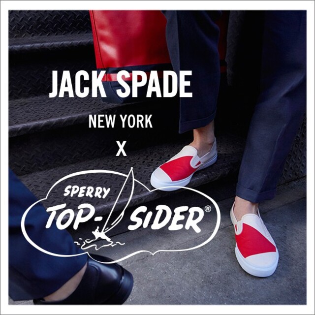 アンディさん　コラボ Jack spade × Sperry Top-Sider メンズの靴/シューズ(デッキシューズ)の商品写真