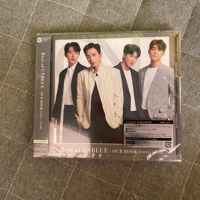 CNBLUE(シーエヌブルー)のBest of CNBLUE/OUR BOOK 2011-2018 エンタメ/ホビーのCD(K-POP/アジア)の商品写真