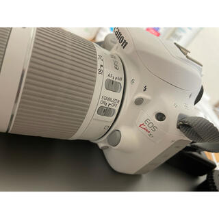 キヤノン(Canon)のCANON Kiss X7 レンズキット ホワイト(コンパクトデジタルカメラ)