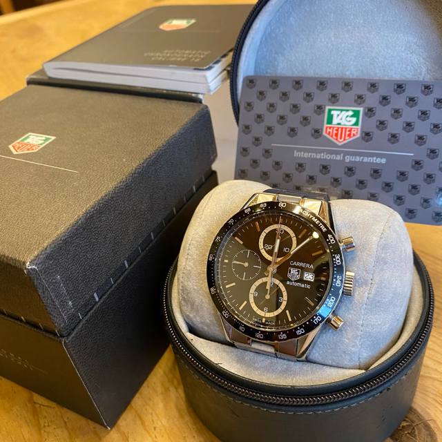 新製品情報も満載 TAG Heuer タグホイヤー ニューカレラタキメーター ...