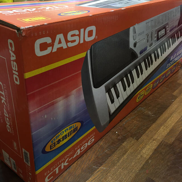 CASIO(カシオ)のCASIO  電子キーボード 楽器の鍵盤楽器(キーボード/シンセサイザー)の商品写真