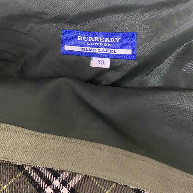 BURBERRY BLUE LABEL(バーバリーブルーレーベル)のBURBERRY チェックスカート レディースのスカート(ひざ丈スカート)の商品写真