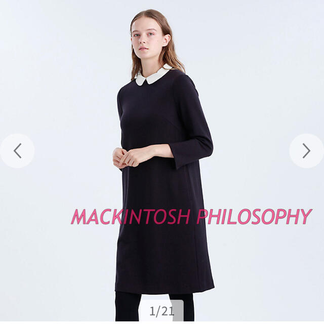 2022年限定カラー マッキントッシュフィロソフィー 襟付きワンピース サイズ36 - 通販 - motelparati.com.br