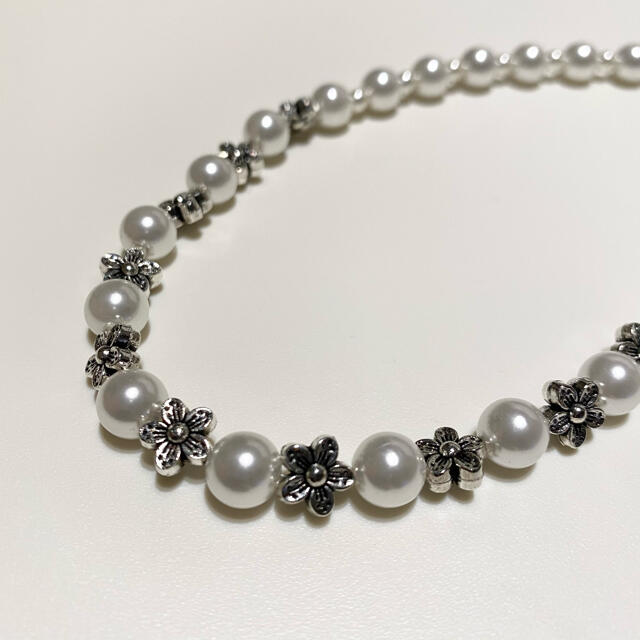 KAPITAL(キャピタル)の【新作】pearl beads necklace パールビーズネックレス メンズのアクセサリー(ネックレス)の商品写真