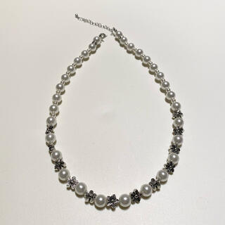 キャピタル(KAPITAL)の【新作】pearl beads necklace パールビーズネックレス(ネックレス)