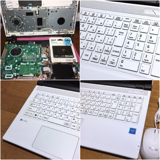 NEC(エヌイーシー)のノートパソコン Windows10 本体 オフィス付き Office SSD搭載 スマホ/家電/カメラのPC/タブレット(ノートPC)の商品写真