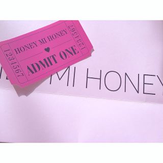 ハニーミーハニー(Honey mi Honey)のHONEYMIHONEY ステッカー(モバイルケース/カバー)