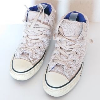 コンバース(CONVERSE)のｺﾝﾊﾞｰｽ ｵｰﾙｽﾀｰ ﾎﾞｱﾊｲｶｯﾄｽﾆｰｶｰ ﾍﾞｰｼﾞｱｲﾎﾞﾘｰ系(スニーカー)