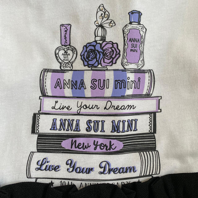 ANNA SUI mini(アナスイミニ)の【ご専用】ANNA SUImini 130【美品】♡パフューム♡ キッズ/ベビー/マタニティのキッズ服女の子用(90cm~)(ワンピース)の商品写真