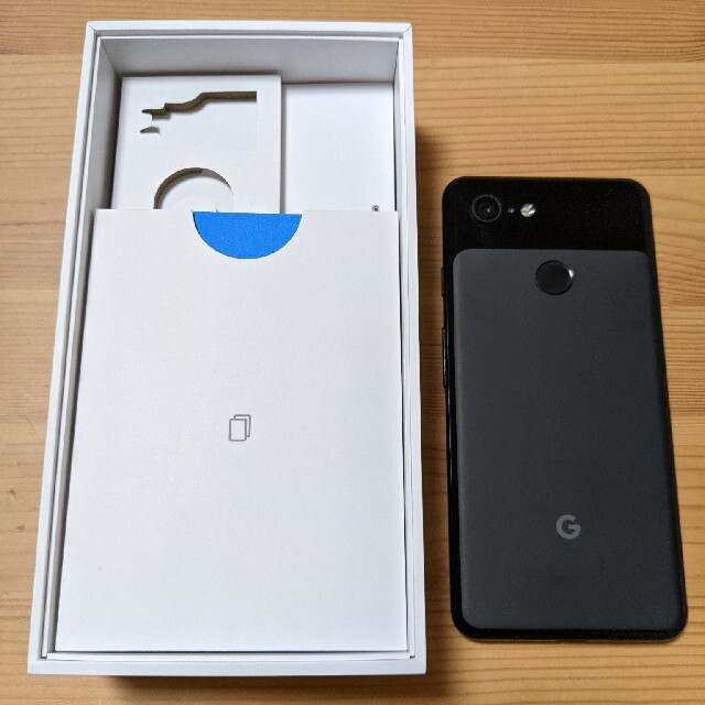 Google Pixel(グーグルピクセル)の【DOCOMO　SIMロック解除済】pixel3 64GBブラック スマホ/家電/カメラのスマートフォン/携帯電話(スマートフォン本体)の商品写真