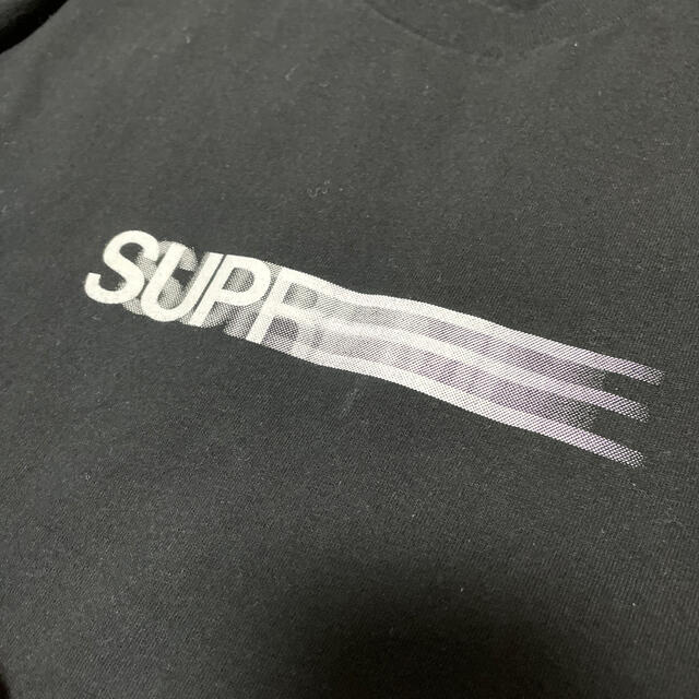 Supreme(シュプリーム)のSupreme Motion Logo Tee 16ss 黒色 Mサイズ メンズのトップス(Tシャツ/カットソー(半袖/袖なし))の商品写真