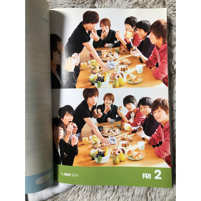 Kis-My-Ft2(キスマイフットツー)のkis-My-Ft2 2014.4〜2015.3 Diary calendar エンタメ/ホビーのタレントグッズ(アイドルグッズ)の商品写真