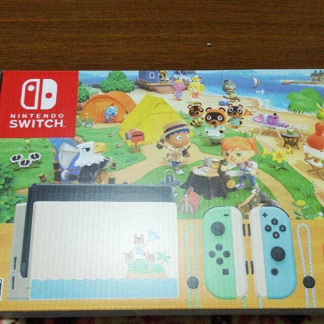 新品未開封　任天堂スイッチ　どうぶつの森　同梱版　Switch 8/6購入