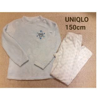 ユニクロ(UNIQLO)のUNIQLO　ユニクロ　フリースパジャマ　アナ雪(パジャマ)