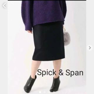 スピックアンドスパン(Spick & Span)のスピックアンドスパン　美品(ひざ丈スカート)