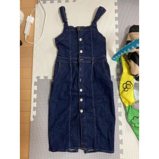 ザラ(ZARA)のZARAデニムワンピース(ひざ丈ワンピース)