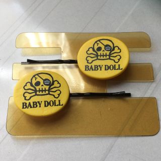 ベビードール(BABYDOLL)のベビードール BABYDOLL ドクロ ピン留め 2個セット スカル お洒落(その他)