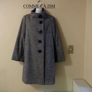 コムサイズム(COMME CA ISM)のCOMME CA ISMコムサイズム♡ツイードロングコート(チェスターコート)