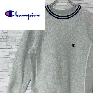 チャンピオン(Champion)の【リバースウィーブ】チャンピオン　ワンポイント刺繍ロゴスウェット　入手困難　M(スウェット)