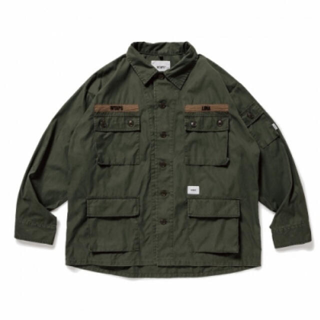 W)taps - 美品 19SS WTAPS jungle LS サイズ01(S) オリーブの通販 by ...