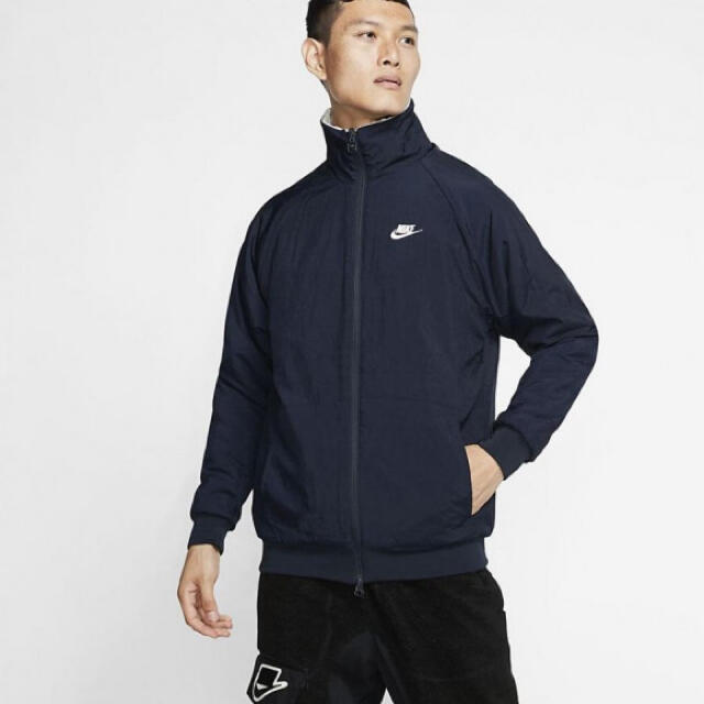 NIKE(ナイキ)のメンズフルジップスウッシュジャケット フルジップボアジャケット メンズのジャケット/アウター(ブルゾン)の商品写真